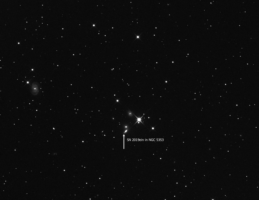 SN 2019ein in NGC 5353